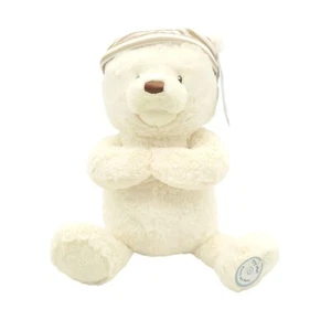 NWT Gund Goodnight Prayer Bear Plush Striped Nightcap & Sound Features 6051018 - Picture 1 of 9