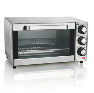 Hamilton Beach 31401 4-Slice Toaster Oven - Stainless Steel - Picture 1 of 3