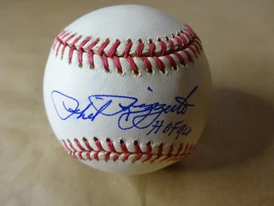 Autografiado Phil Scooter Rizzuto Firmado Salón de la Fama del Béisbol Certificado de Autenticidad BAS Foto 1 de 4