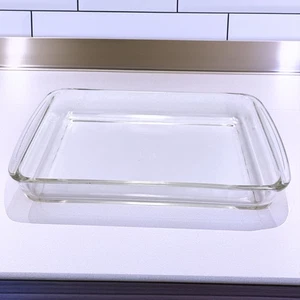 Vintage Pyrex 11" Rectangular Baker Clear Glass #232 - Picture 1 of 6