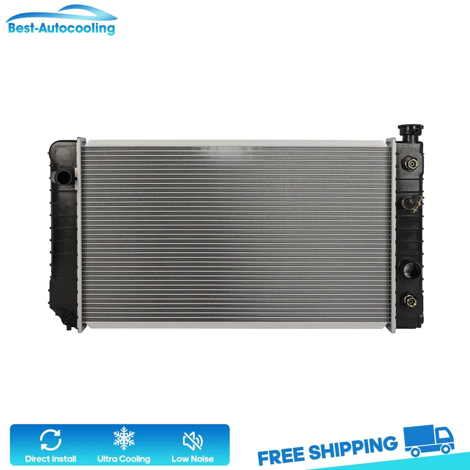 Radiador de aluminio GMC Sonoma 1988-1993 Chevrolet S10 1991 1992-1994 4,3 L 681 Foto 1 de 4