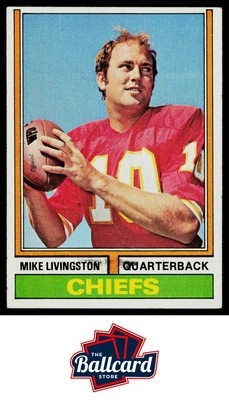 1974 Topps #459 Mike Livingston - Image 1 of 2