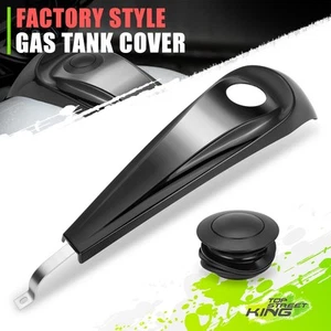 Dash Fuel Console Gas&Tank Cap Cover for Harley Electra Road Glide Touring 08-20 - Picture 1 of 5