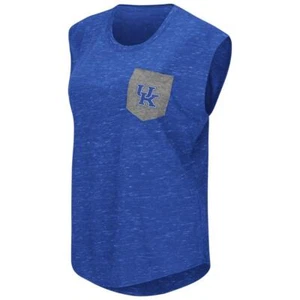 Kentucky Wildcats UK Ladies Pocket Tee Heathered Vintage T-Shirt - Picture 1 of 6