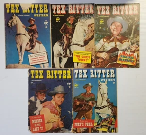 Fawcett Tex Ritter Comics Lot - Bild 1 von 4
