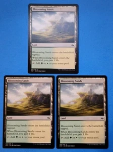 3x Blossoming Sands Fate Reforged 2015 Mtg Magic Card Dual Land Mana 166 - Picture 1 of 4