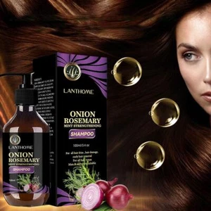 Haarshampoo für schnelles Haarwachstum Rosmarin Zwiebel Haarausfall Anti Nachwachsen P0M9 - Bild 1 von 7