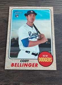 2017 Topps Heritage High Number Cody Bellinger RC, #678, Dodgers/Chicago Cubs - Bild 1 von 2