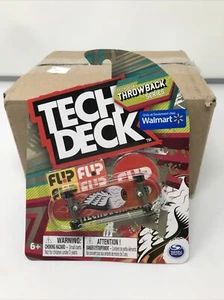 TECH DECK FLIP LONG BOARD THROWBACK SERIES Fingerboard Red Eyeball - Picture 1 of 1