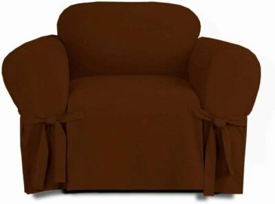 Silla protectora para muebles de microgamuza, sofá, rojo, marrón, negro Foto 1 de 4