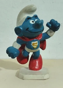 82801 Puffi Schleich 20119 - Puffo Superman - Peyo Germany - Foto 1 di 2