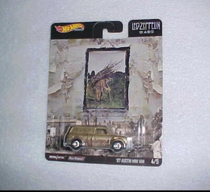 Hot Wheels LED ZEPPELIN "'67 AUSTIN MINI VAN" w/REAL RIDERS PREMIUM HW DIECAST - Picture 1 of 2