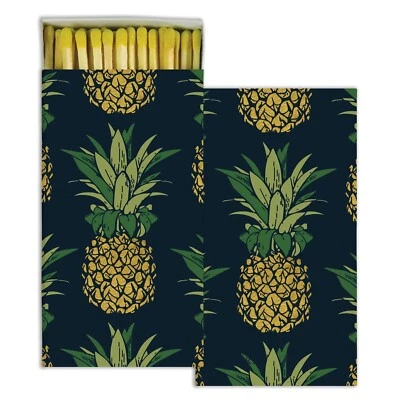 Pineapple (1) Large Matchbox with Wooden Matches - Image 1 of 2