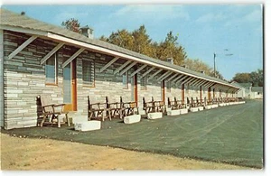 Goyer's Hillside Motel, Troy, New York - Vintage Chrome Roadside Postkarte - Bild 1 von 2