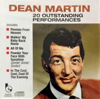 New Dean Martin American Legend ~ 20 Outstanding Performances Sealed CD - Image 1 of 3