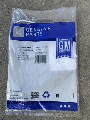 Conector de fio de motor de partida AC Delco PT 3846 multiuso pigtail Chevrolet - Imagem 1 de 4