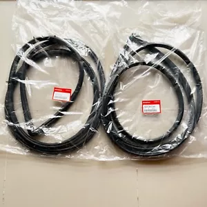 96-00 Honda Civic EK EK1 EK3 EK4 sedan 4D front door weatherstrip rubber seal - Bild 1 von 4