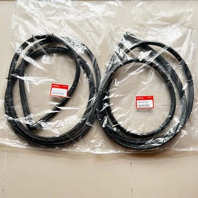 96-00 Honda Civic EK EK1 EK3 EK4 sedan 4D front door weatherstrip rubber seal - Image 1 of 4