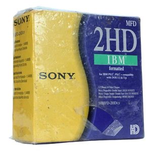 Sony 10 disquettes 2HD IBM (Réf#K-930) - Afbeelding 1 van 3