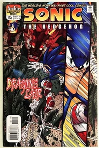 SONIC The HEDGEHOG Comic Book #106 March 2002 SEGA DATA FILES 1st Ed Bagged NEW - Picture 1 of 3