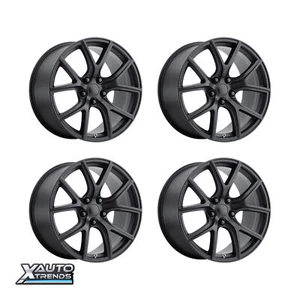 Performance Replicas PR181 Satin Black 20X9 5X127 34mm (Set of 4) - Picture 1 of 1