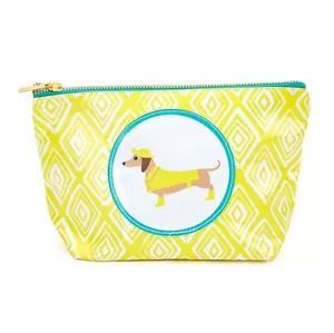 Dachshund Zippered Makeup Travel Bag - Picture 1 of 1