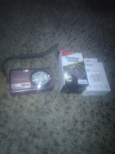 Nikon Coolpix S220 Vivid Pink 10.0MP Digital Camera Bundle W/ Box new battery - Picture 1 of 6