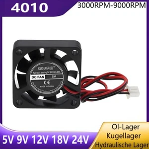 4010 Lüfter 40x40x10mm Brushless DC 5V 9V 12V-24V Fan Cooler für 3D Drucker Fan - Bild 1 von 6