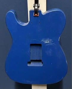 Fender Guitar Synchro Alder Tremolo Blue Electric Telecast - Picture 1 of 2