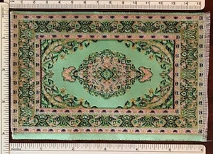 #5A Turkish WOVEN RUG for 1:9 Model Horse Arabian Costume or for 1:12 Dollhouse - Picture 1 of 2