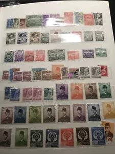 WORLD WIDE STAMPS On Page . Mint And Used. - Picture 1 of 3
