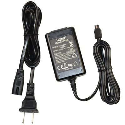 Adaptador de CA HQRP para Sony Handycam DCR-HC24 DCR-HC26 DCR-HC24E DCR-HC26E Foto 1 de 4