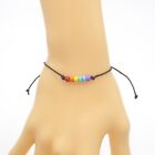 Bohemian Style Color Beaded Bracelet Set Hit Color Bead Woven Bracelet