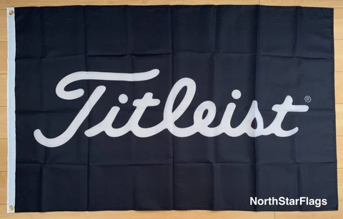 Titleist Golf Clubs 3x5 ft Flag Masters Players Cover
