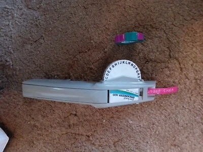 Vintage Dymo Organizer LabelMaker  1610 Gray - Image 1 of 4