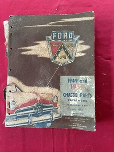 1949/1950 Ford Passenger Car Chassis Parts Catalog - Picture 1 of 7