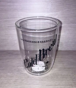 RARE 2017 Starbucks Reserve Cold Brew Glass 12 Oz New, COFFEE Collectible - Picture 1 of 8