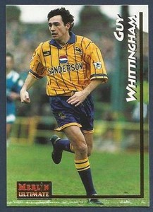 MERLIN ULTIMATE 1995-96-PREMIER LEAGUE- #192-SHEFFIELD WEDNESDAY-GUY WHITTINGHAM
