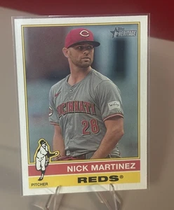 2025 Topps Heritage - High Number SP Nick Martinez #444 - Picture 1 of 1