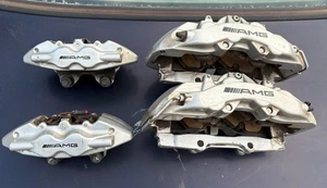 Mercedes R230 SL55 E55 CLS55 S55 AMG Front & Rear Brake Caliper Calipers Set OEM - Foto 1 di 15