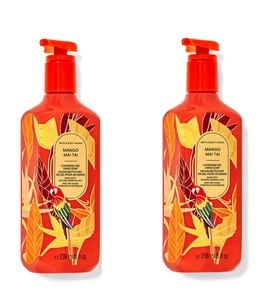 Bath & Body Works Mango Mai Tai Cleansing Gel Hand Soap, Set Of 2 8oz - Picture 1 of 2