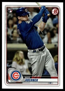 2020 Bowman Nico Hoerner Rookie Chicago Cubs #72 - Picture 1 of 2