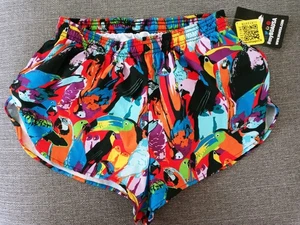 BOA Herren Running Elite Split Shorts, 1 Zoll Schrittlänge, Größe L Tukan - Bild 1 von 2