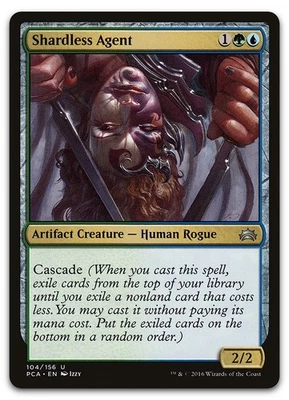 Shardless Agent #104 (NM) Planechase Anthology PCA Magic MTG - Image 1 of 2
