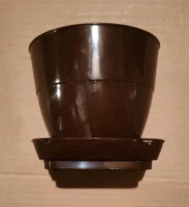 Vintage Max Klein Co. Brown Planter J-55 - Picture 1 of 4