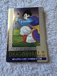 Dragon Ball Z DBZ CCG Platina card PC-21 Gohan Z-Sword MP Japanese - Picture 1 of 2