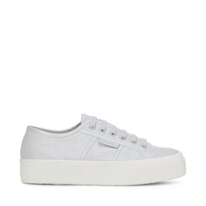 Superga - Sneakers,Donna,sportive,modello 2740 PLATFORM PEARL MATTE CANVAS - Zdjęcie 1 z 7
