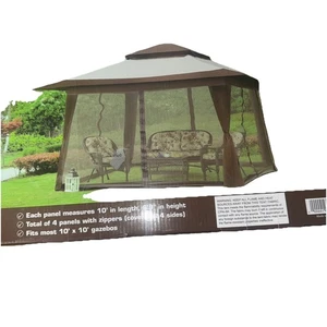 10 X 10 Gazebo Insect Netting - Picture 1 of 4