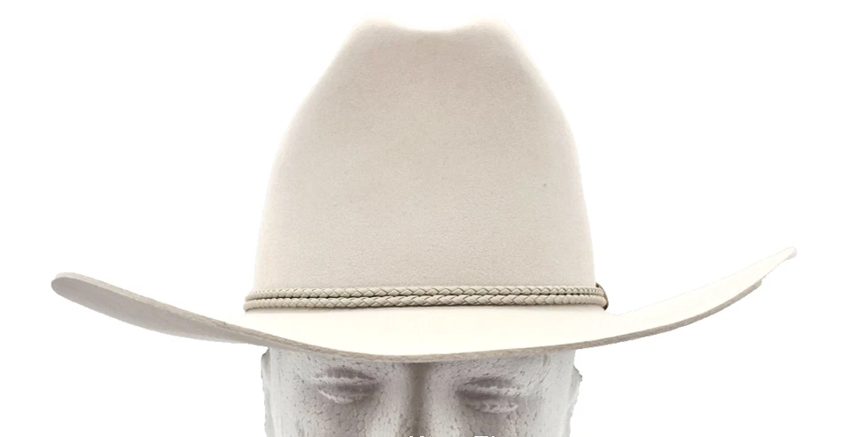 Sombrero de Vaquero Rodeo King 5X Castor Beige Con Banda Talla 7 Hecho en EE. UU. Foto 1 de 4