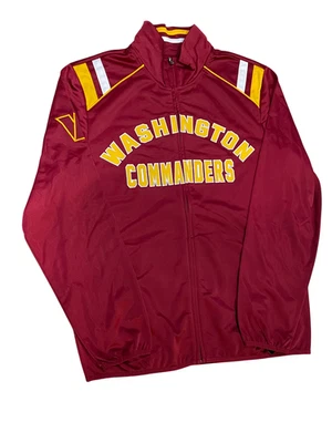 Chaqueta de pista Washington Commanders G-III Pinch Hitter - Borgoña Foto 1 de 3